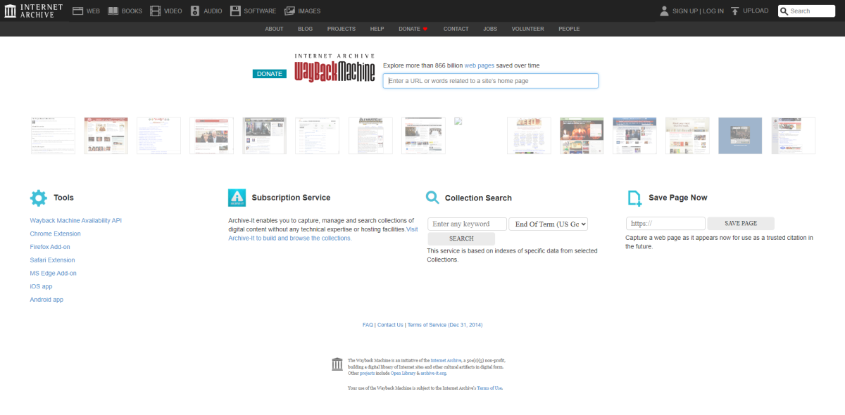 Web Archive